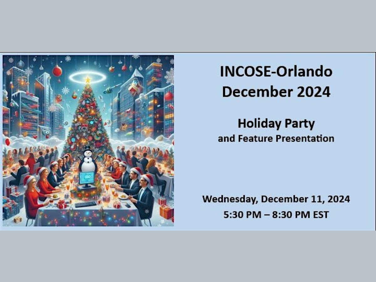 INCOSE Orlando Monthly Meeting - December 2024