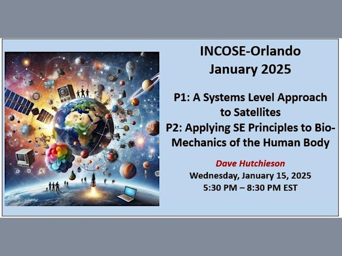 INCOSE Orlando Monthly Meeting - JANUARY 2025