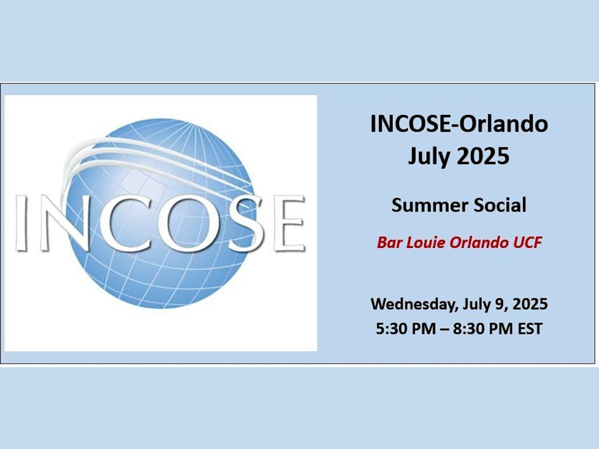 INCOSE Orlando Monthly Meeting - July 2025