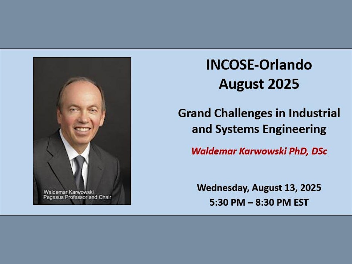 INCOSE Orlando Monthly Meeting - August 2025