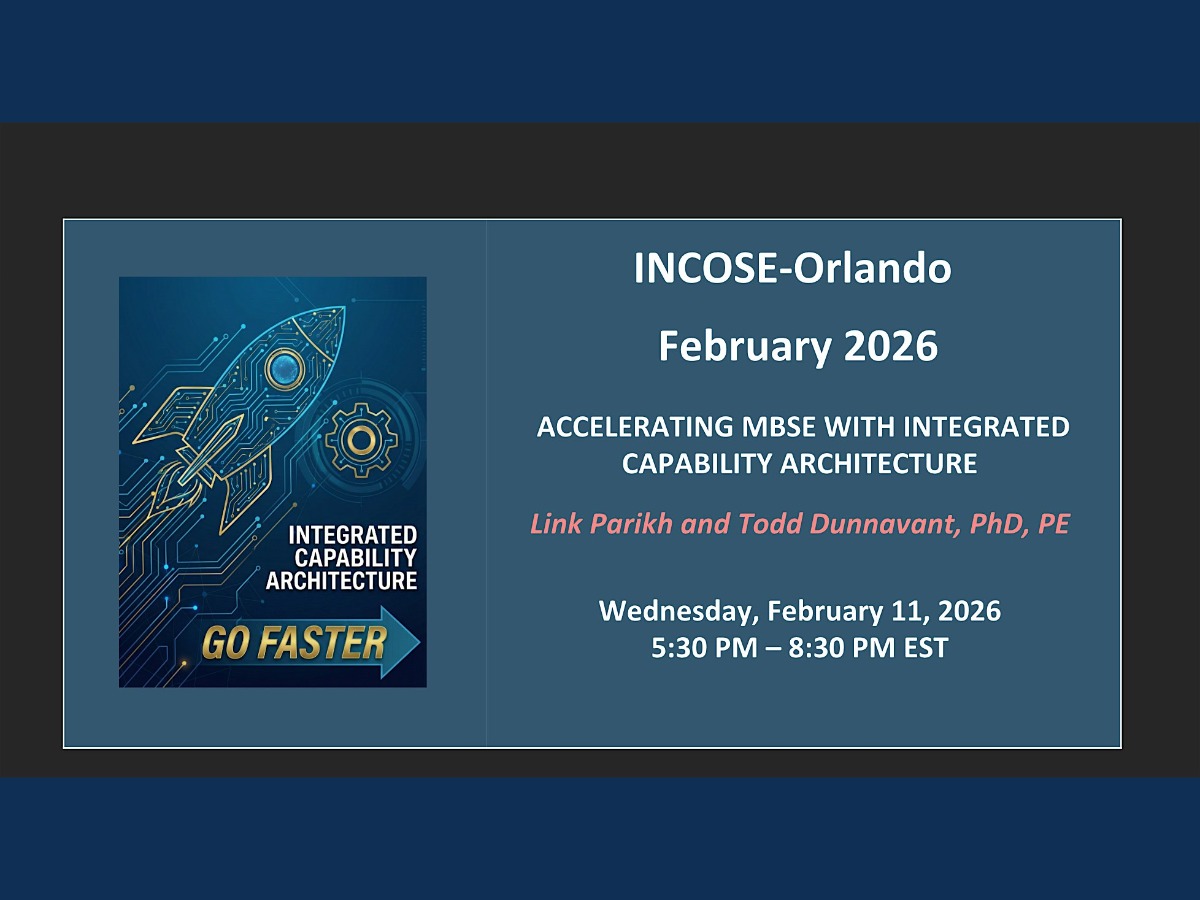 INCOSE Orlando Monthly Meeting - February 2026 (NEW LOCATION)