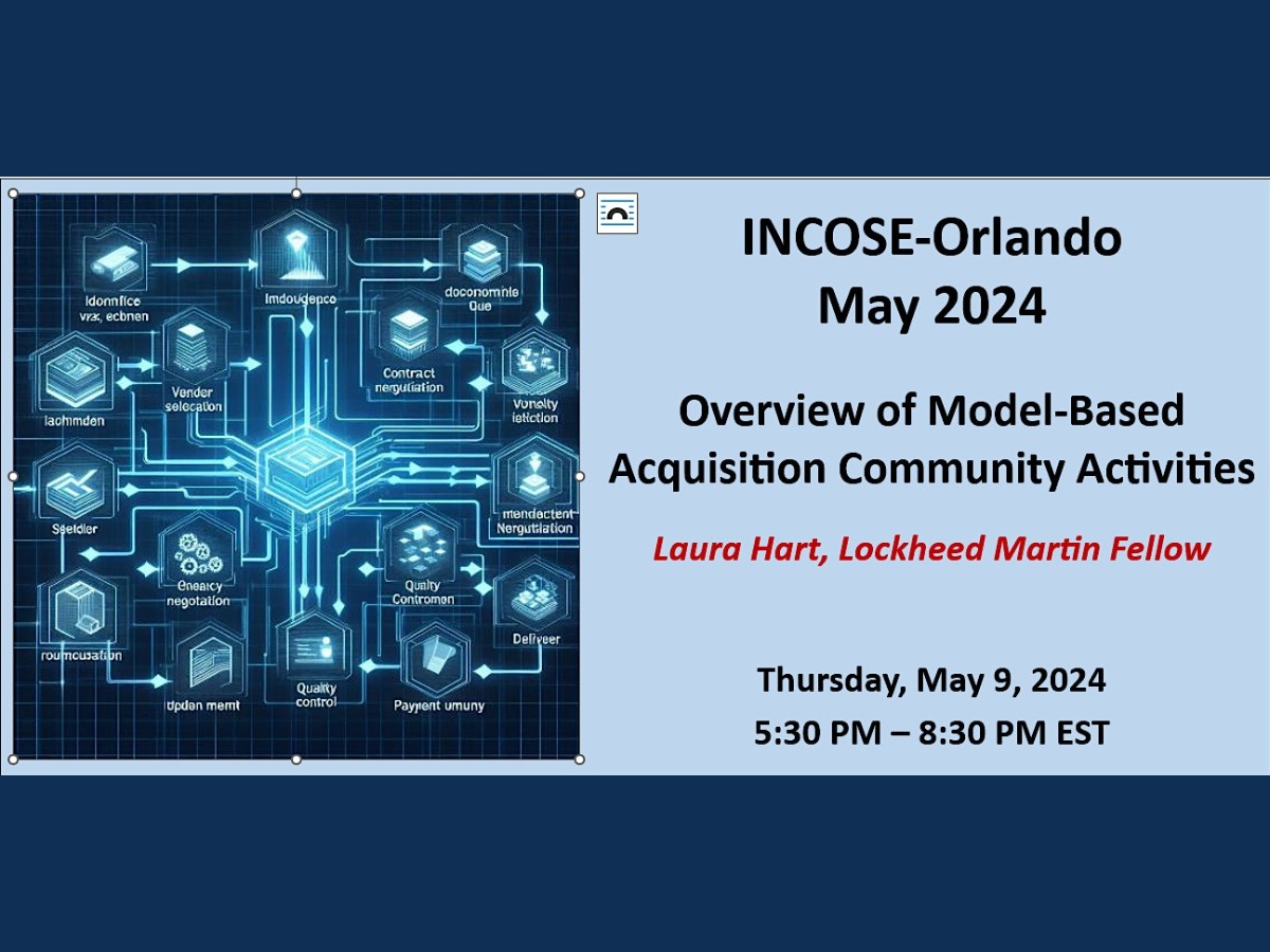 INCOSE Orlando Monthly Meeting - May 2024